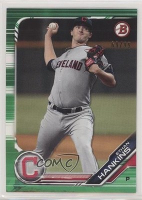 2019 Bowman Draft Green 69/99 Ethan Hankins #BD-51 n1u