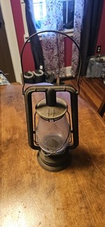 Vintage Nier Feuerhand Firehand No. II Kerosene Oil Lantern Germany Original