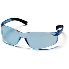 Pyramex S2560ST Ztek Safety Glasses Infinity Blue Frame Anti-Fog Lens