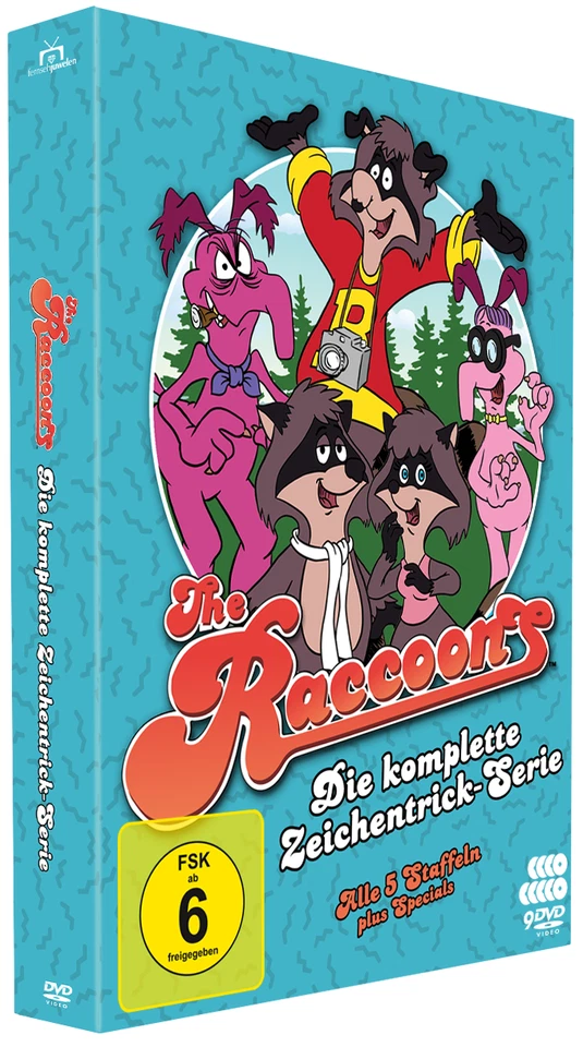 Die Raccoons - Die komplette Zeichentrickserie (5 Staffeln + Specials) [9 DVDs] - Bild 3 von 4