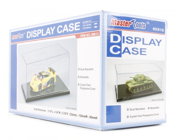 Trumpeter Master Tools 09813 Display Case Vetrinetta Plastica Per Modelli Auto Scala 1 24 - Foto 2