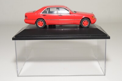 Shop für gebrauchte Modellautos - Mercedes- Benz 600 SEL rot