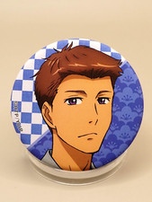 Michele Crispino Yuri!!! Insignia de lata On Ice x Oedo Onsen Monogatari Japón P468