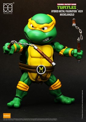Herocross - Teenage Mutant Ninja Turtles Hybrid Metal Actionfigur - Michelangelo