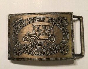 henry ford belt buckle