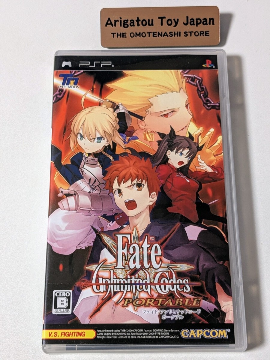 PSP Fate unlimited codes PORTABLE PlayStation Sony Capcom Japanese