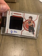 2020/21 National Treasures Colossal Materials Rookie CJ Elleby Blazers Auto /49