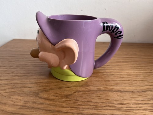 Disney Dopey 3-D Plastic 3.5" Mug Cup - Picture 2 of 9