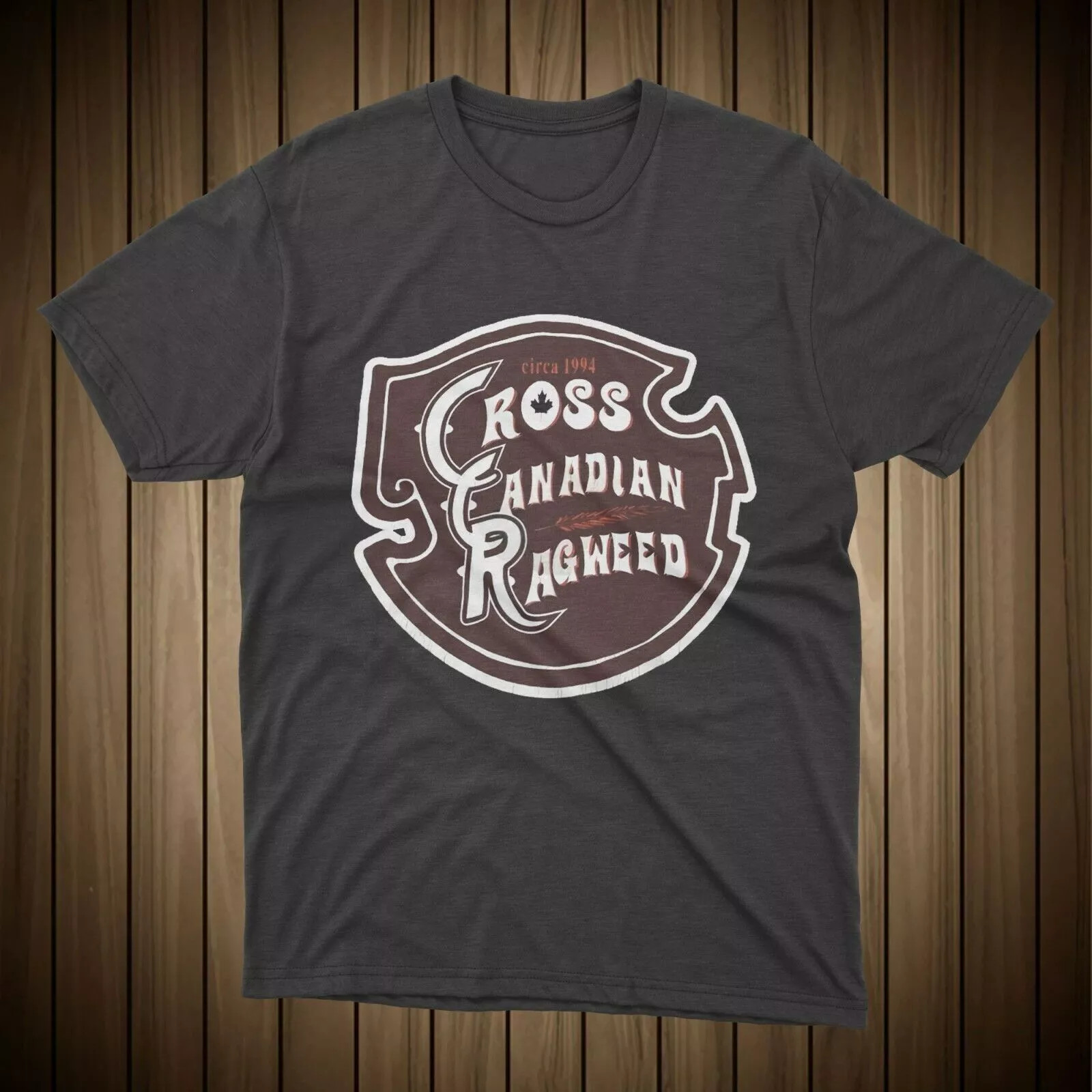 Cross Canadian Ragweed Band Circa 1994 Black T Shirt Full Size S-5XL
