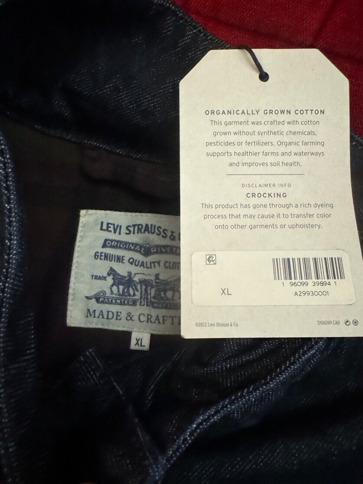 Levi's Made & Crafted Harrington Trucker Jacket XL SOLD OUT