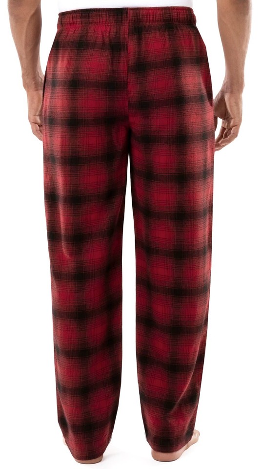 RED PLAID LOUNGE PANTS main image 1