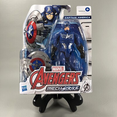 Marvel Avengers MechStrike CAPTAIN AMERICA 6  Action Figure with Shield
