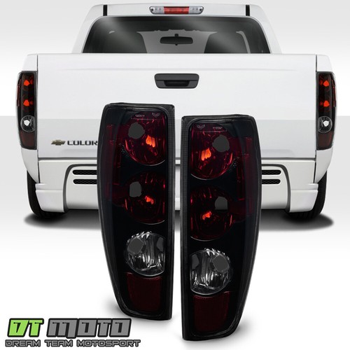 Rear Light Red Smoked Tail Lights For 2004-2012 Chevy Colorado - Foto 8