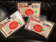 New 1997 Tiger Electronics Family Feud LCD Game Cartridge Answer Book 1, 2, 3