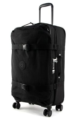 kipling Basic Spontaneous Wheeled Luggage M Trolley Black Noir