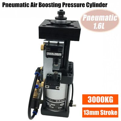 #ad 3000KG Pneumatic Air Boosting Pressure Cylinder 13mm Stroke Bore BT40 Spindle $239.99