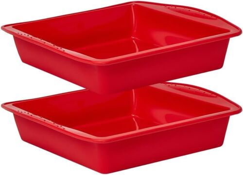 8 inch Silicone Square Cake Pan Nonstick Silicone Cake Molds