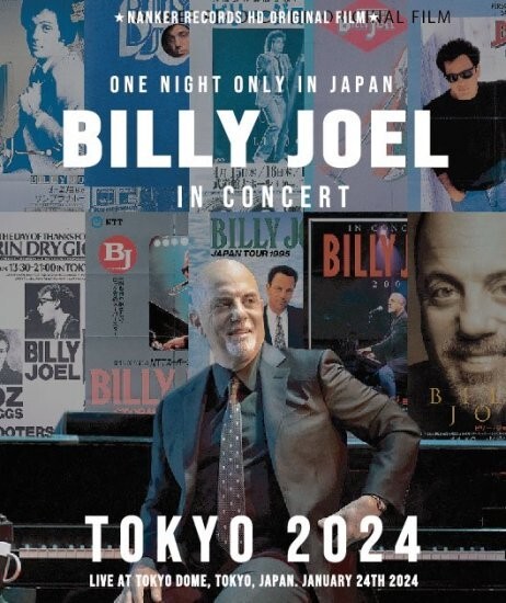【一夜限りの東京ドーム】Billy Joel【パンフレット】 BILLY JOEL / ONE NIGHT ONLY IN JAPAN - TOKYO 2024 - (BD+DVD