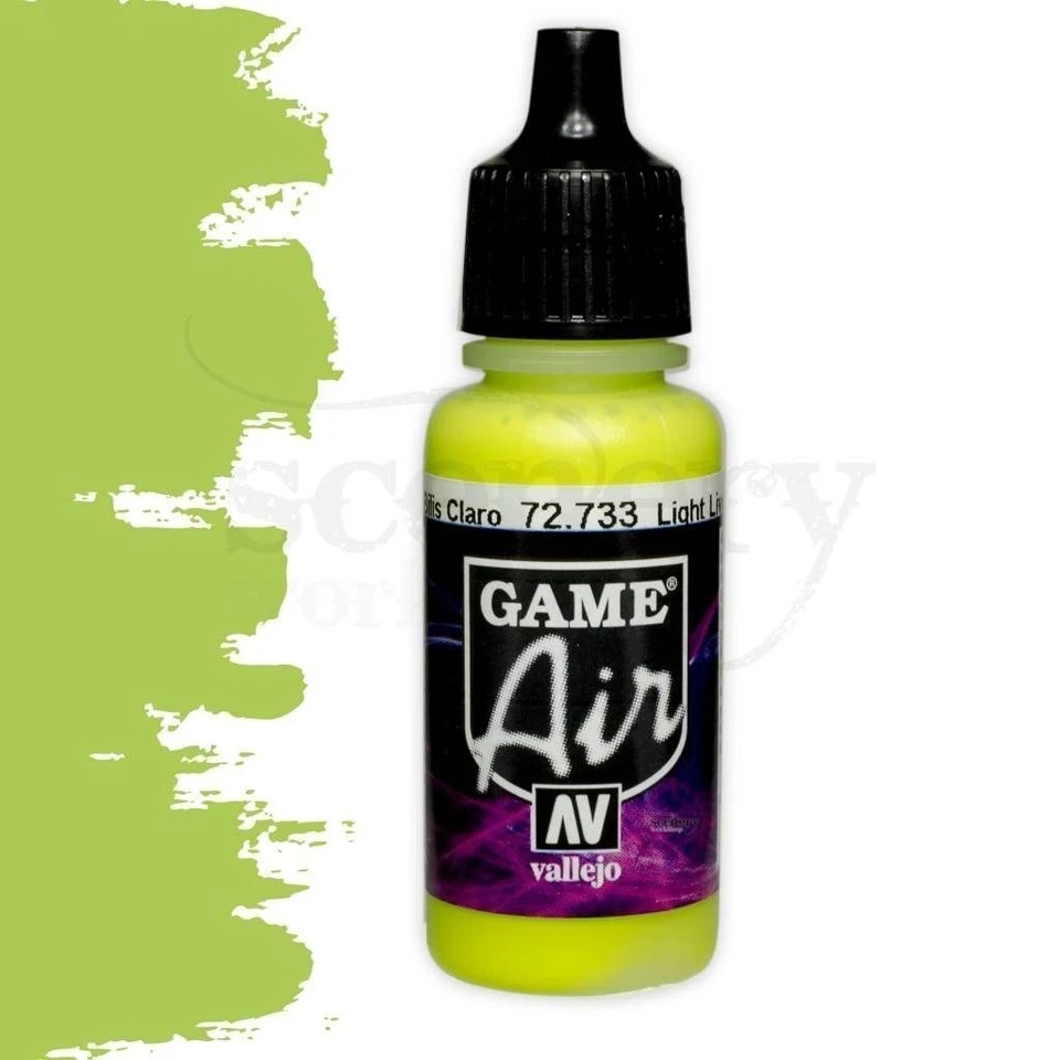 VALLEJO GAME AIR LIGHT BILE GREEN Cod.AV72733