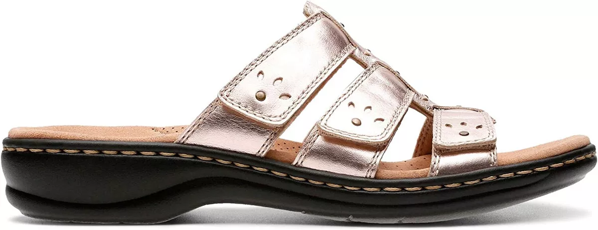 Clarks women's leisa spring slide cheap sandal