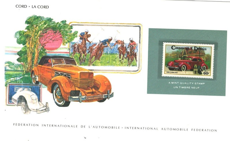 US Civil Federation International De L' Automobile International Stamp! #I3405