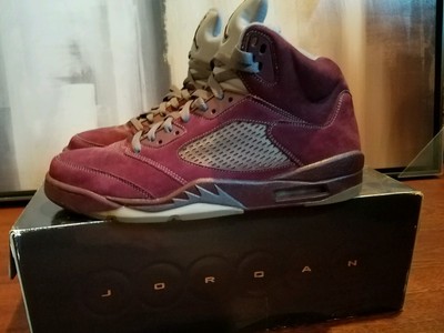 burgundy retro 5
