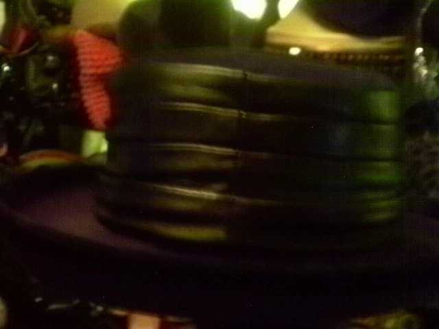 KOKIN BROWN WOOL BLACK SUEDE & LEATHER DELUXE DESIGNER FALL HAT BOHO CHIC - Image 3 of 4