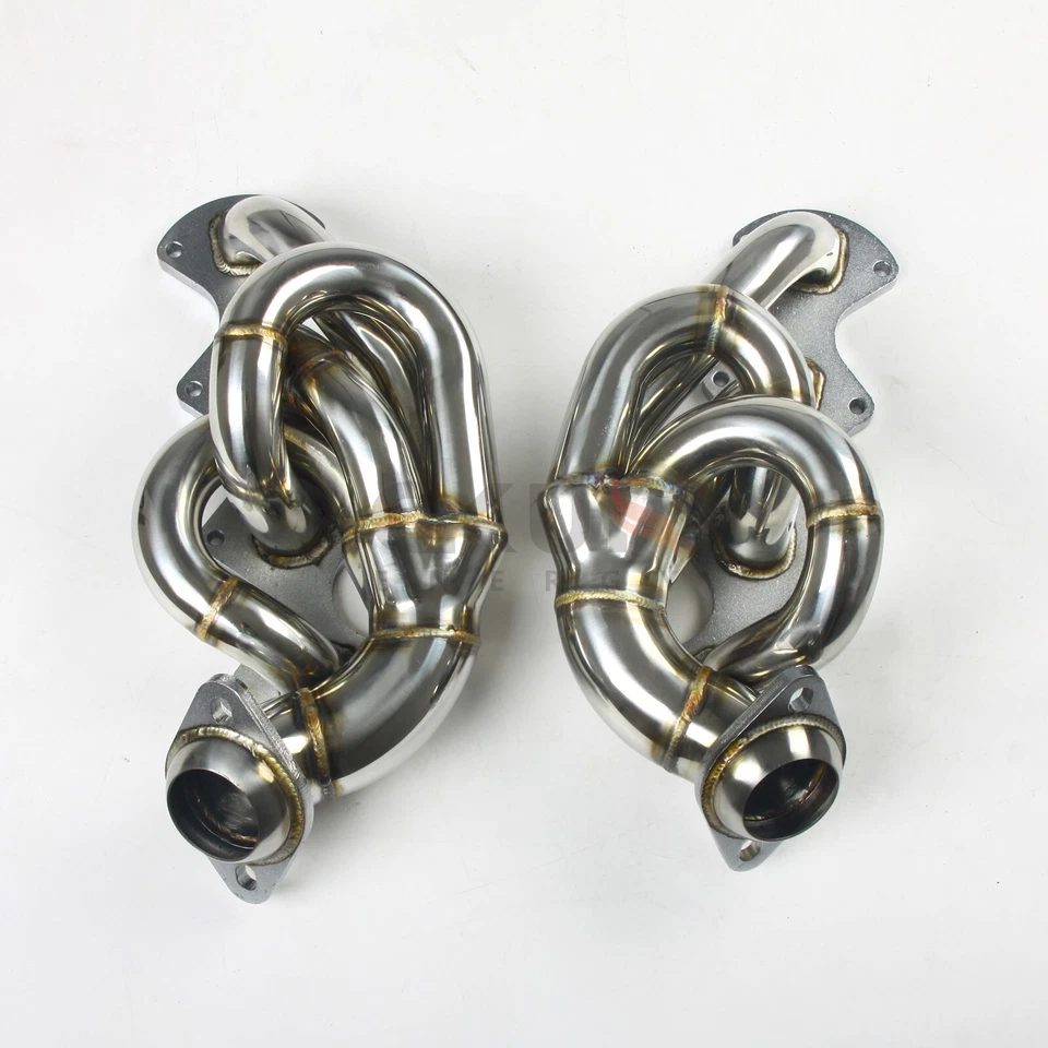 QK FOR 05-10FORD MUSTANG SHELBY GT BULLITT LUJO MODULAR 4.6L3V V8 SHORTY HEADERS Foto 2 de 4