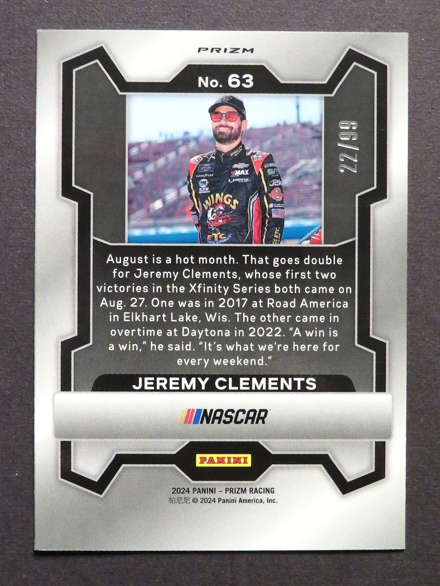 パープルジェム Matt DiBenedetto 2024 Prizm Racing - Purple Prizm #69/99
