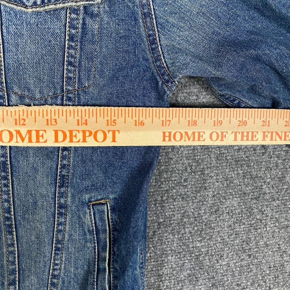 Chaqueta Denim Place Niños Grande 10/12 100% Algodón Niños L Foto 3 de 4