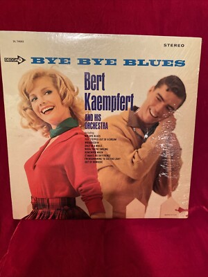 Bert Kaempfert -Bye Bye Blues LP Decca Record Album - VG Vinyl. In Shrink