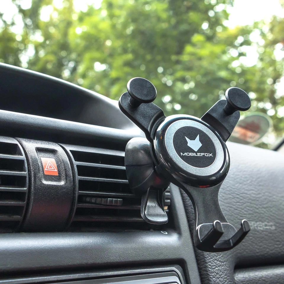 Universal Ventilation Car Holder Fan Car Phone Mount Smartphone - Image 3 of 4