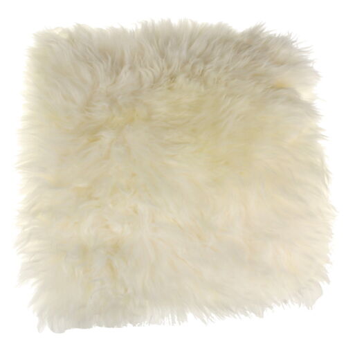 Lammfell eckig 35cm Dekofell Echtfell Sitzkissen Sitzplaid Stuhlkissen Deko Fell - Bild 5 von 39