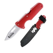Cold Steel Slock Master Skinner Click n Cut 6.5in Overall Red Knife
