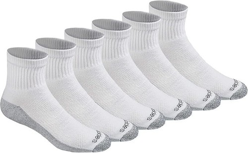 Dickies Men's Moisture Control Socks 6 Pairs - Dri-Tech, Cushioned, Breathable.. - Picture 12 of 12