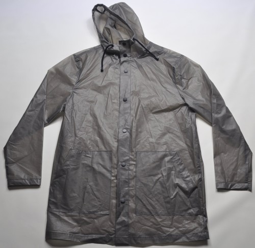 Weatherproof Vintage Rain Slicker Jacket Clear Size Large | eBay