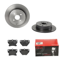 Brembo Bremsscheiben Ø279MM + BremsbelÄGe Hinten FÜR Toyota Corolla Pontiac