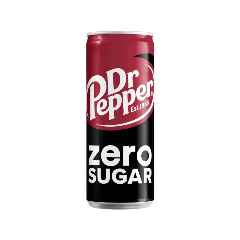 DR PEPPER Dr. Pepper Zero Sugar (72 lattine da 0,33 litri PL) lattina elegante
