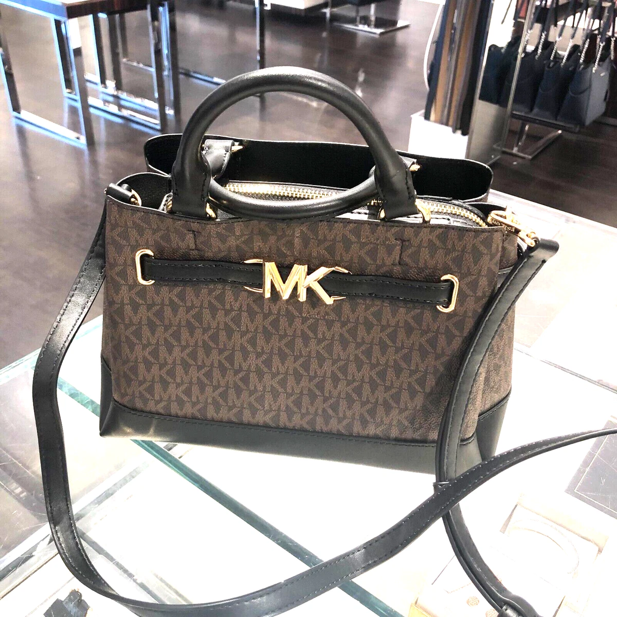 Michael Kors Reed Small Crossbody Bag Handbag Purse Messenger
