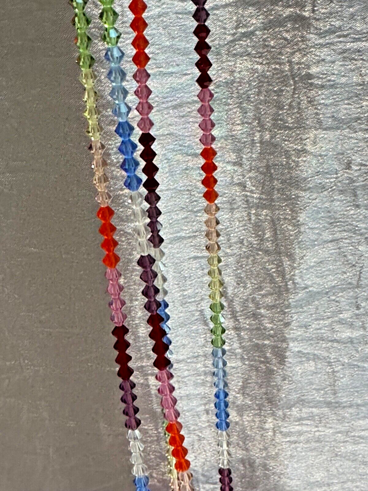 CRYSTAL FEATHER WRAP NECKLACE - image 5