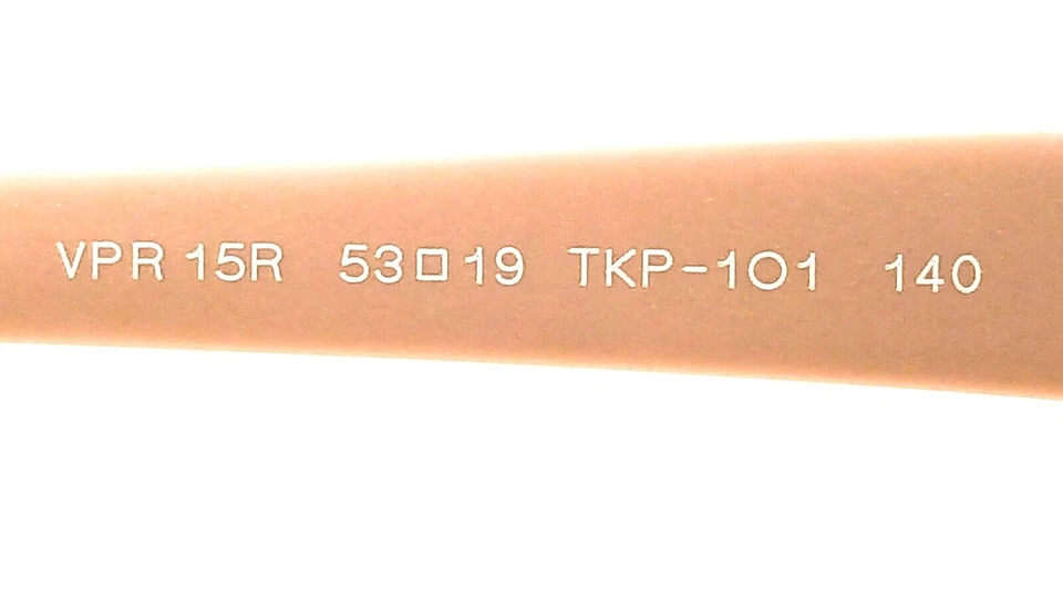 Óculos Prada PR15R TKP ROSA OPALA Novo Autêntico 53 - Imagem 4 de 4