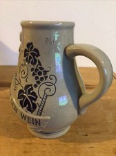 Vintage Pitcher Jug Germany Trinkt Wie Eure Vater Aus Stein Den Wein Man Cave