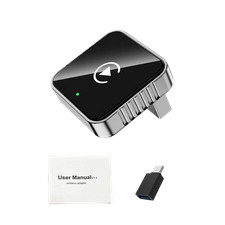 2-in-1 Wireless Carplay Android Auto Adapter Plug play USB For Iphone Android pj