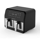 Frigidaire 8 Liter Dual Basket Electric Air Fryer 2460 Watts FD2480 220 Volt