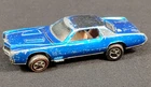Hot Wheels Redline Custom Eldorado Blue Spectraflame USA Base Original