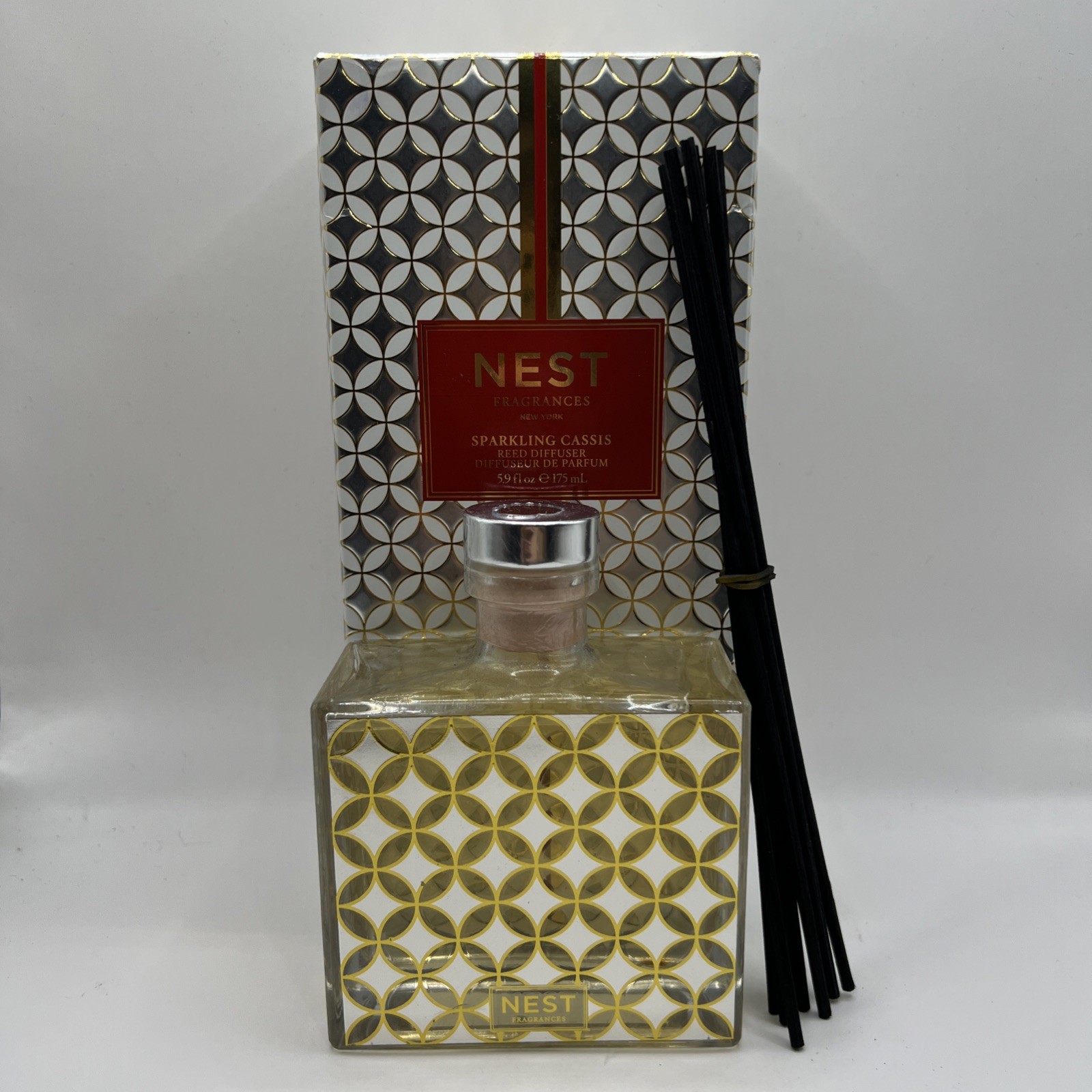 Nest Fragrances Sparkling Cassis Reed Diffuser - 5.9 fl oz New Discontinued