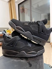 Nike Air Jordan 4 "Black Cat" Men's Mid-Top basketball shoes