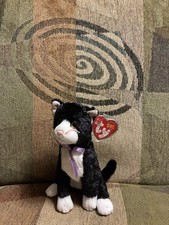 Ty Beanie Baby Fussy The Cat MWMT