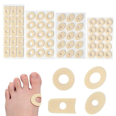 60 Pieces Corn Cushions, Soft Latex Foam Self Adhesive Callus Pads Corn Pad