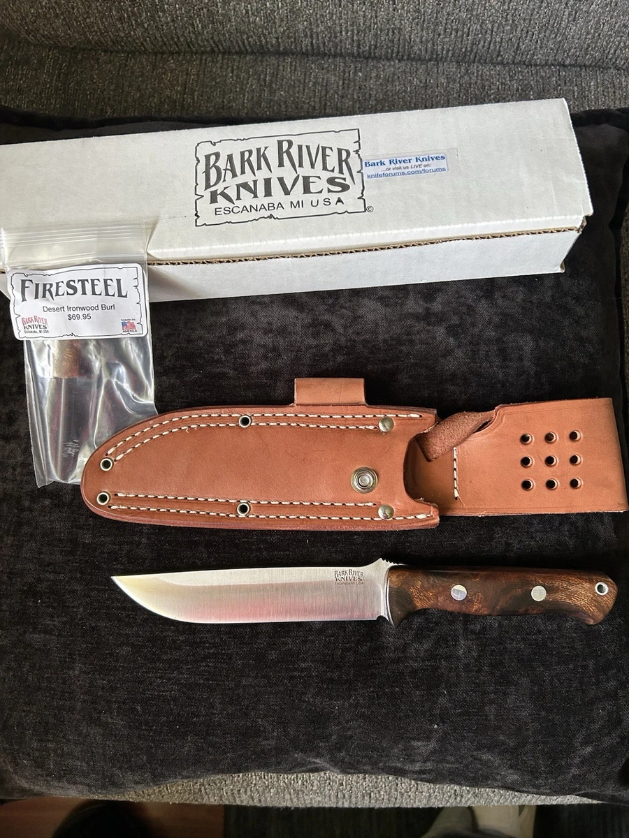 Bark River Collectible Modern Factory Manufactured Fixed Blade